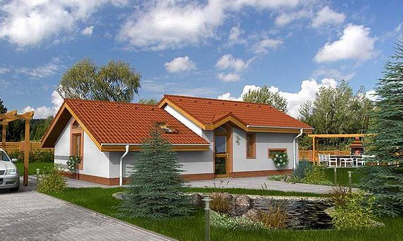 Typový dům Bungalov 14 - Gservis